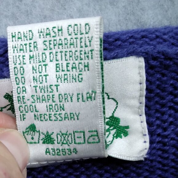 Quacker Factory | Patriotic Stars & Stripes Knit Cardigan Americana | Size M - Picture 7 of 7